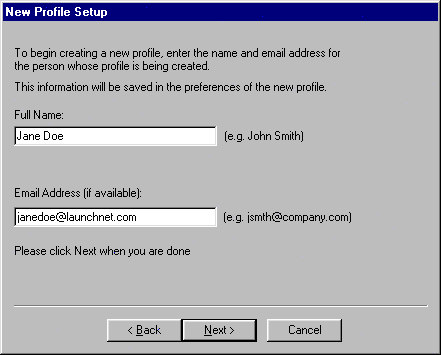 Netscape Communicator Mail Help Screen #2